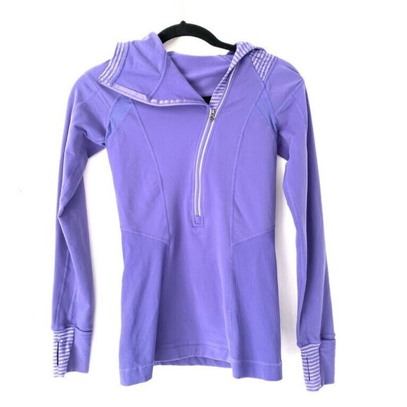 Lululemon Run For It Pullover 2 Purple Sweater - Picture 5 of 8